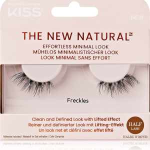 KISS The New Natural Effortless Minimal Look ciglia finte Freckles 2 pezzi