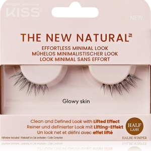 KISS The New Natural Effortless Minimal Look ciglia finte Glowy Skin 2 pezzi