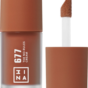 3INA The No-Rules Crema makeup multi-funzione per occhi, labbra e viso colore 677 – Medium, neutral brown 8 ml