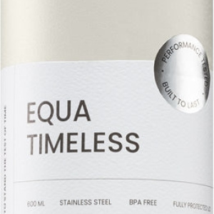 Equa Timeless bottiglia in acciaio inox per l’acqua piccola colore Off White 600 ml