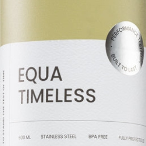 Equa Timeless bottiglia in acciaio inox per l’acqua piccola colore Matcha 600 ml