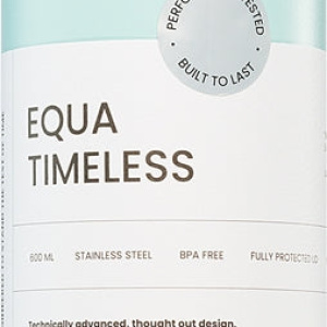Equa Timeless bottiglia in acciaio inox per l’acqua piccola colore Splash 600 ml