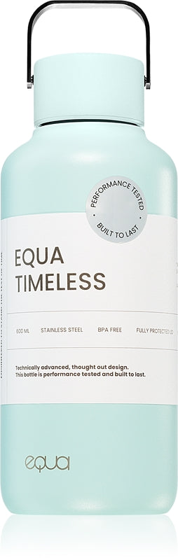 Equa Timeless bottiglia in acciaio inox per l’acqua piccola colore Splash 600 ml