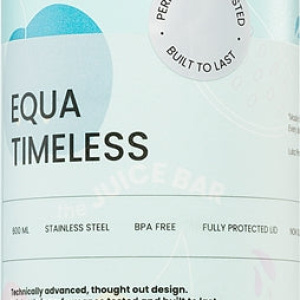 Equa Timeless bottiglia in acciaio inox per l’acqua piccola colore Juice Bar 600 ml