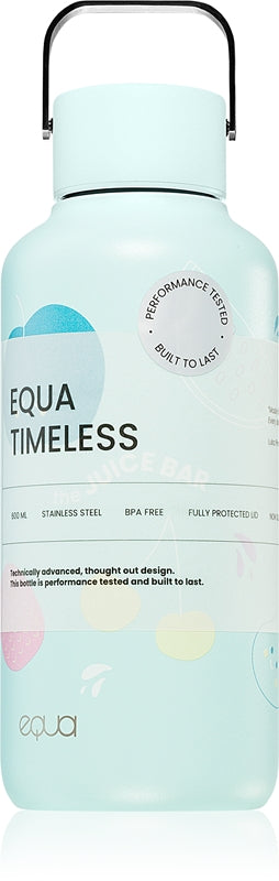 Equa Timeless bottiglia in acciaio inox per l’acqua piccola colore Juice Bar 600 ml