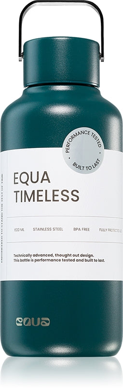 Equa Timeless bottiglia in acciaio inox per l’acqua piccola colore Royal 600 ml