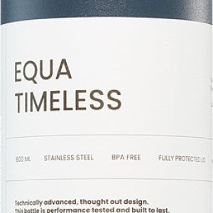Equa Timeless bottiglia in acciaio inox per l’acqua piccola colore Navy 600 ml