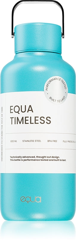 Equa Timeless bottiglia in acciaio inox per l’acqua piccola colore Wave 600 ml