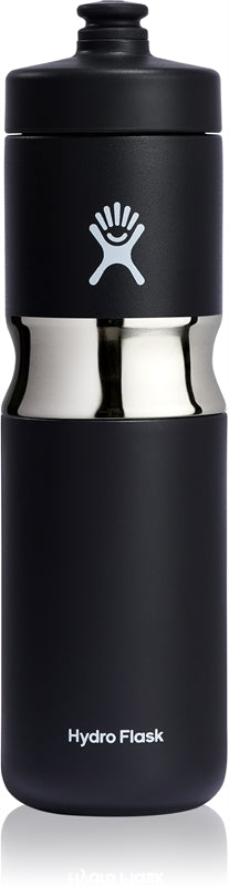 Hydro Flask Wide Mouth Insulated Sport thermos sportivo colore nero 591 ml