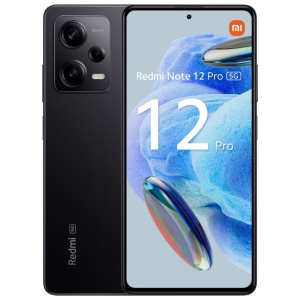 Xiaomi Redmi Note 12 Pro (5G) 128 GB, nero, sbloccato – nuovo