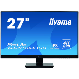 iiyama ProLite XU2792UHSU-B1 Display LED 68,6 cm (27 ) 3840 x 2160 pixel 4K Ultra HD Nero – nuovo