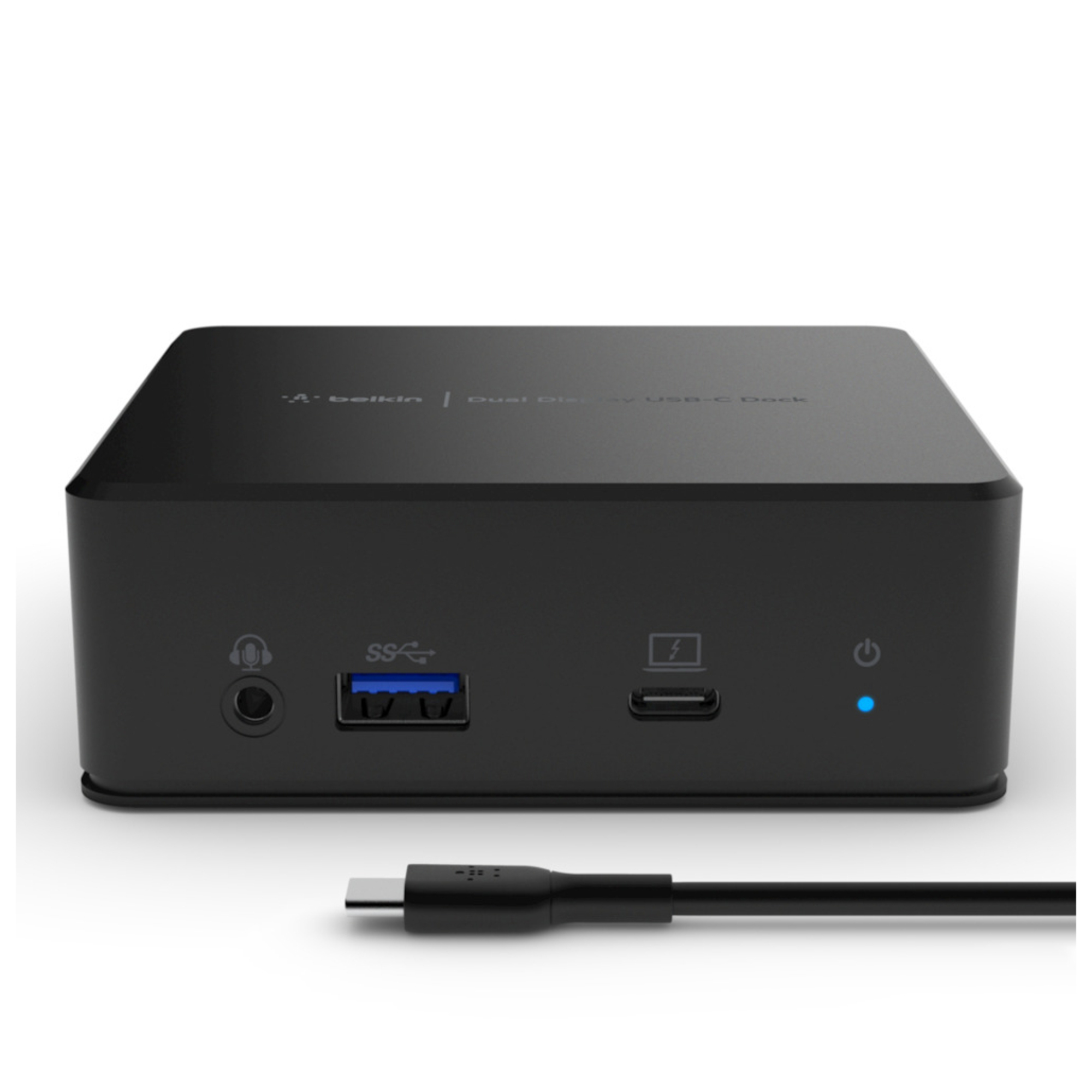 Belkin USB-C Dual Display Docking Station USB 3.2 Gen 1 (3.1 Gen 1) Type-C Nero - nuovo
