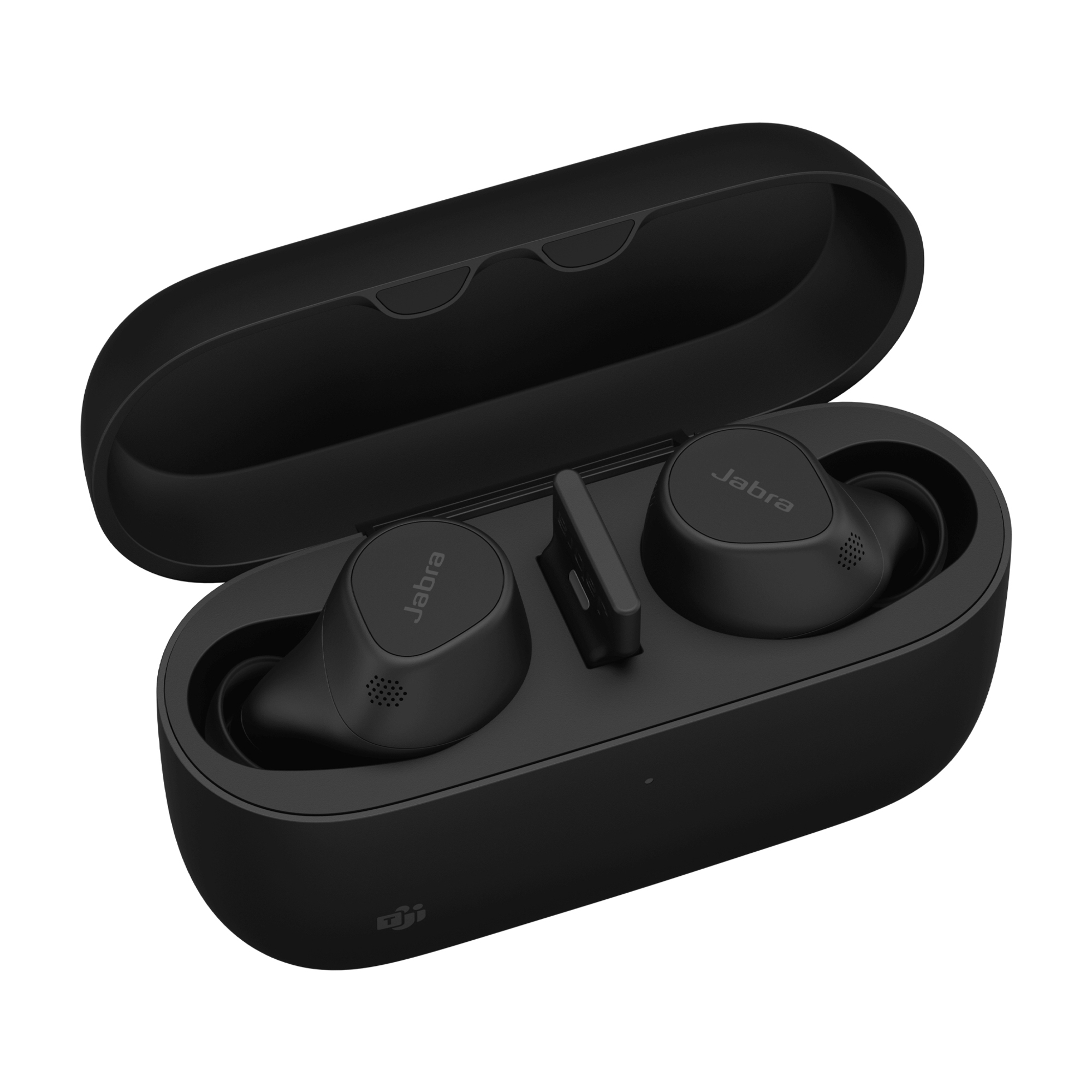 Jabra Evolve2 Buds Cuffie True Wireless Stereo (TWS) Bluetooth per chiamate/musica Nero - Ricondizionato - Condizioni eccellenti
