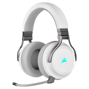 Corsair Virtuoso RGB Cuffie cablate e wireless con archetto USB Type-A Bianco – nuovo