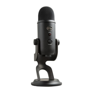 Microfono USB – Blue Yeti – Per registrazione, streaming, gioco, podcasting su PC o Mac – Nero – nuovo