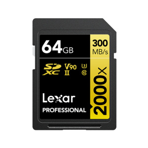 Lexar Professional 2000x 64GB SDHC UHS-II Classe 10 – nuovo