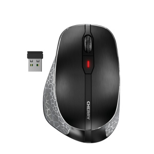 CHERRY MW 8C ERGO Mouse senza fili RF per destri + Bluetooth Ottico 3000 DPI – nuovo