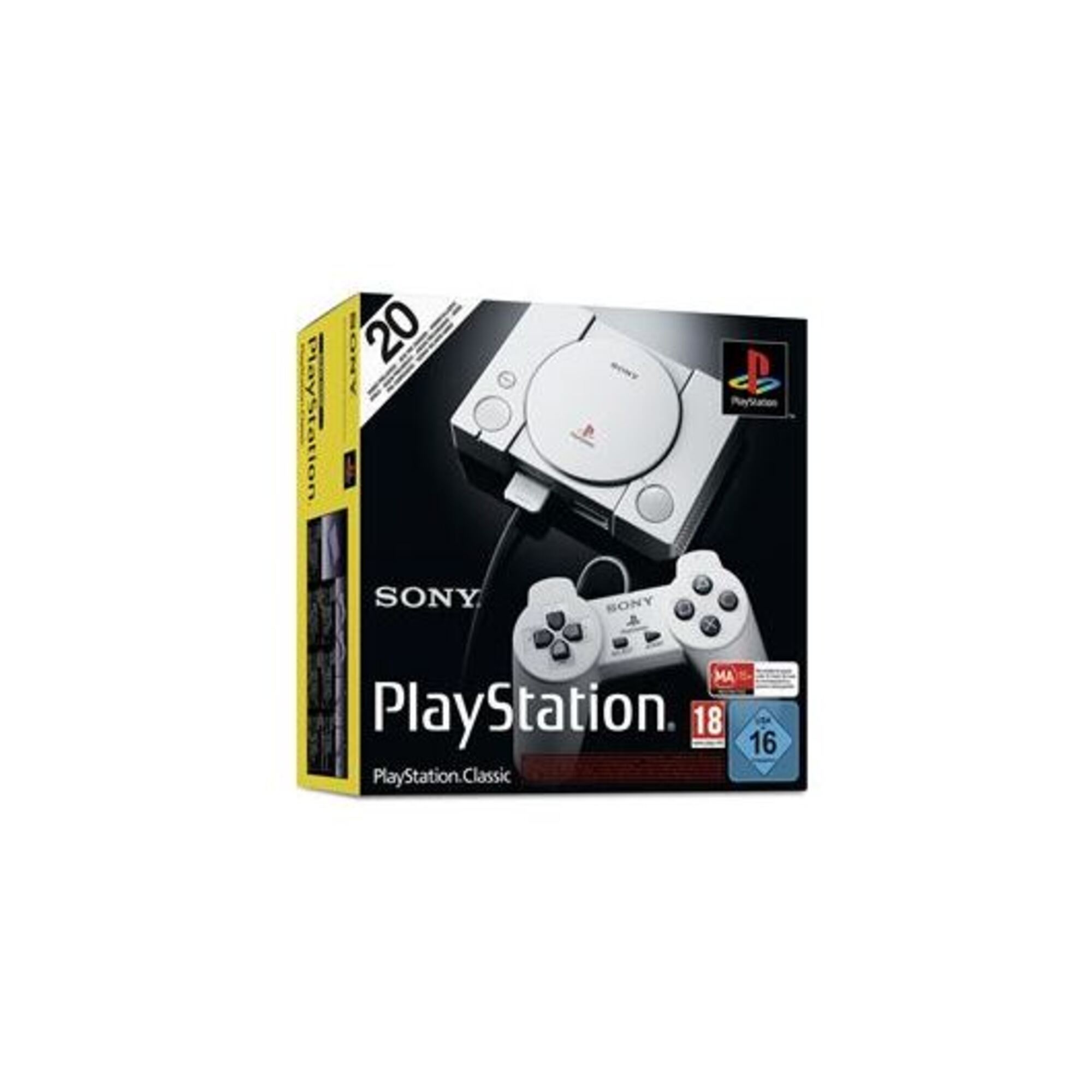 Playstation Classic Mini con 20 giochi - Ricondizionato - Condizioni eccellenti