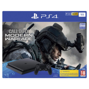 PS4 SLIM 1TB + call of duty modern warfare -Ricondizionato – Ottime condizioni