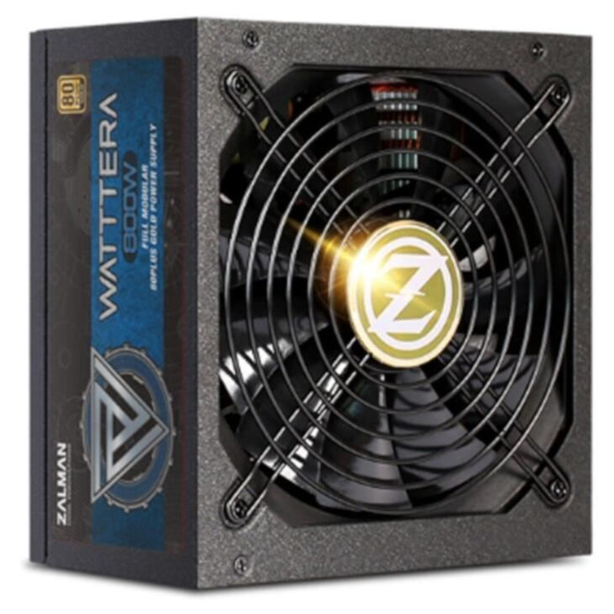 Alimentatore modulare per PC - ZALMAN - WattTera 800W (80+ Gold) - 800W (ZM800-EBTII) - nuovo