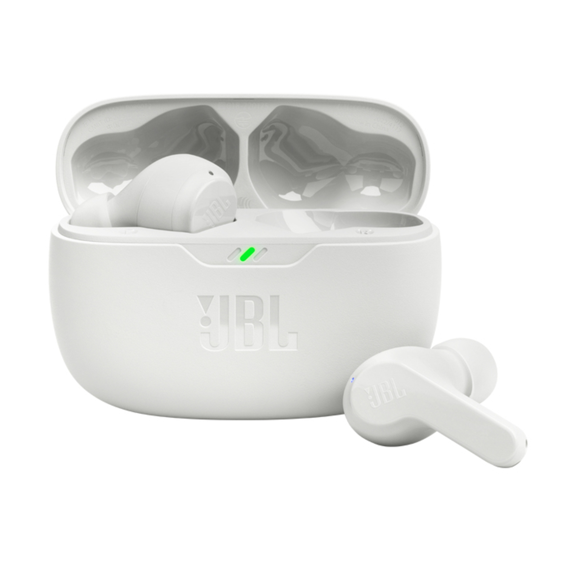 JBL Wave Beam True Wireless Stereo (TWS) Cuffie Bluetooth per chiamate/musica/sport/ogni giorno - Bianco - nuovo