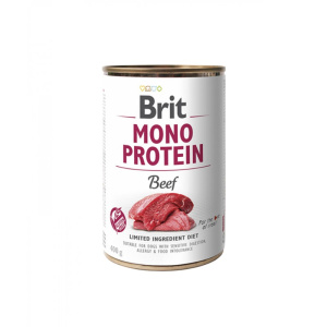 Brit Care Monoprotein Manzo Umido per Cani – 400 g