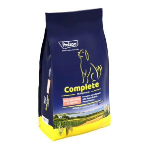 Pralzoo Complete Adulti Salmone e Tonno per Cani – 10 Kg, Singola