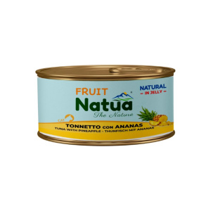 Natua Natural Jelly Tonno con Ananas per Gatti – 85 g, Singola