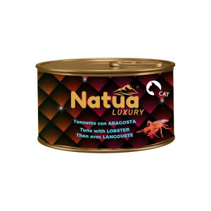 Natua Luxury Jelly Tonno con Aragosta per Gatti – 85 g, Singola