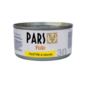 Pars Monoproteico Filettini al Naturale Pollo per Cani e Gatti – 85 g, 12 pezzi