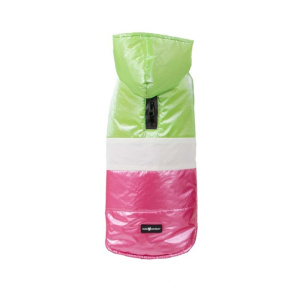 Farm Company Piumino Sestriere con Cappuccio Verde per Cani – 45 cm