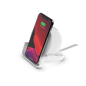 Belkin AUF001VFWH Caricatore per dispositivi mobili Smartphone Bianco USB Ricarica senza fili Ricarica rapida interna – nuovo