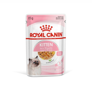 Royal Canin Kitten Instinctive Jelly per Gattini – 85 g, 12 pezzi