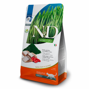 Farmina N&D Spirulina e Aringa per Gatti – 1.5 Kg
