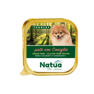 Natua Country Coniglio per Cani – 100 g, 12 pezzi