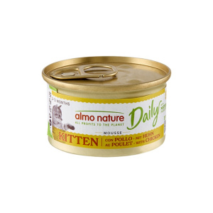 Almo Nature Daily Mousse Kitten con Pollo per Gattini 85gr – 85 g, 12 pezzi