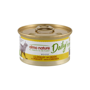 Almo Nature Daily Mousse con Pollo per Gatti 85gr – 85 g, 6 pezzi