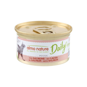 Almo Nature Daily Mousse con Salmone per Gatti 85gr – 85 g, 6 pezzi