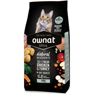 Ownat Cat Ultra Young con Pollo e Tacchino – 1.5 Kg
