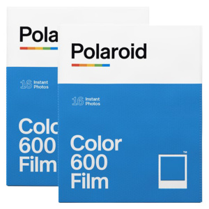 Confezione doppia da 16 pellicole fotografiche per Polaroid 600 colori – nuovo