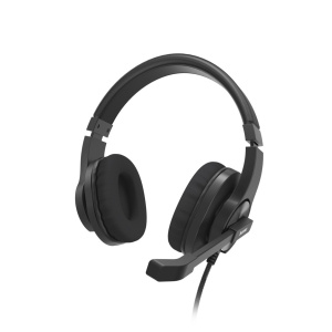 Hama HS-P350 V2 Cuffia cablata ad archetto per ufficio/centro chiamate Nero – nuovo