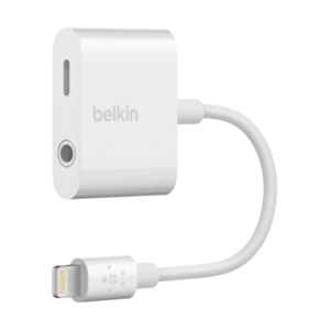 Belkin RockStar Cavo per telefono cellulare bianco Lightning Lightning + 3,5 mm – nuovo