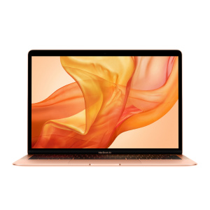 MacBook Air Core i5 (2018) 13,3′, 1,6 GHz 256 GB 8 GB Intel UHD Graphics 617, Oro – QWERTZ – Tedesco – Ricondizionato – Buono stato