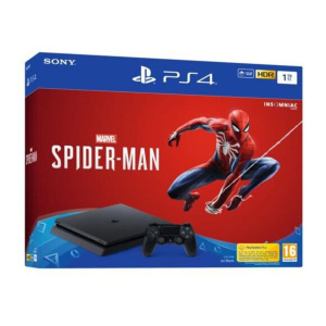 PS4 Slim 1TB + Marvel’s spider-man – Ricondizionato – Condizioni eccellenti