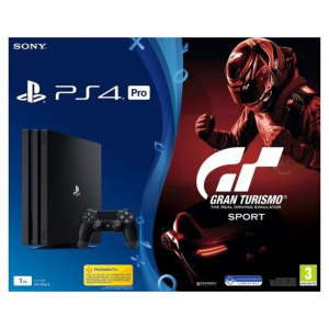 PS4 1Tb Pro + Gran Turismo Sport – nuovo