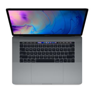 MacBook Pro Core i9 (2018) 15,4′, 2,9 GHz 512 GB 16 GB AMD Radeon Pro 560X, Grigio chiaro – Portoghese QWERTY – Ricondizionato – Buono stato