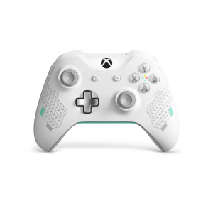 Microsoft Xbox Wireless Controller – Sport White Special Edition Mint Colour, Joystick analogico/digitale Bluetooth bianco PC, Xbox One – Ricondizionato – Condizioni eccellenti