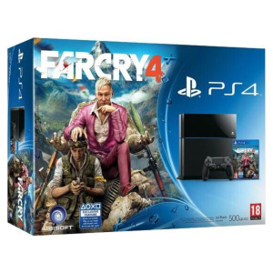 PS4 500 GB Nero + Far cry 4 – nuovo