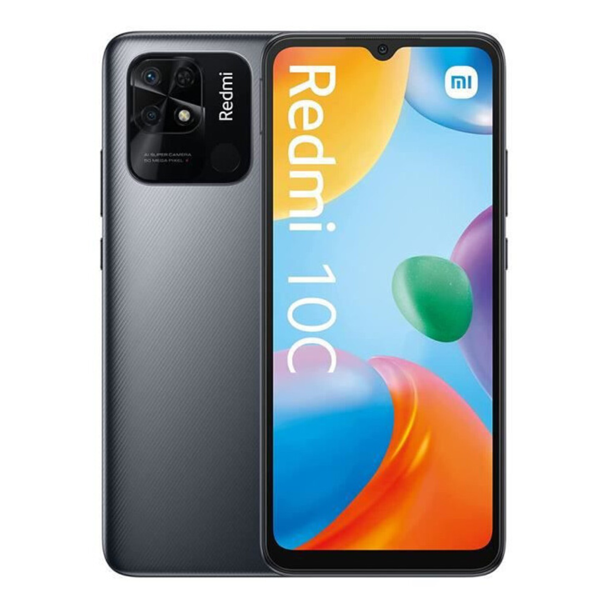 Redmi 10C 64 GB, Grigio, sbloccato - nuovo