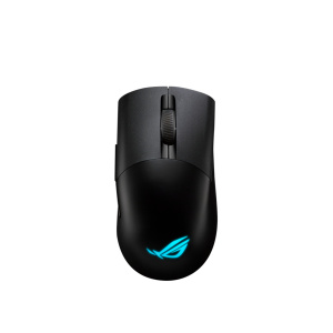 ASUS ROG Keris Wireless AimPoint Mouse con mano destra senza fili RF + Bluetooth + USB Type-C ottico 36000 DPI – nuovo